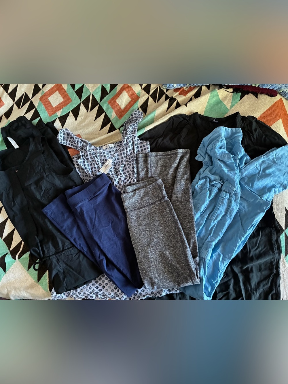 Madewell Dress Women size Small, Patagonia leggings XS Bundle of 10, Athleta